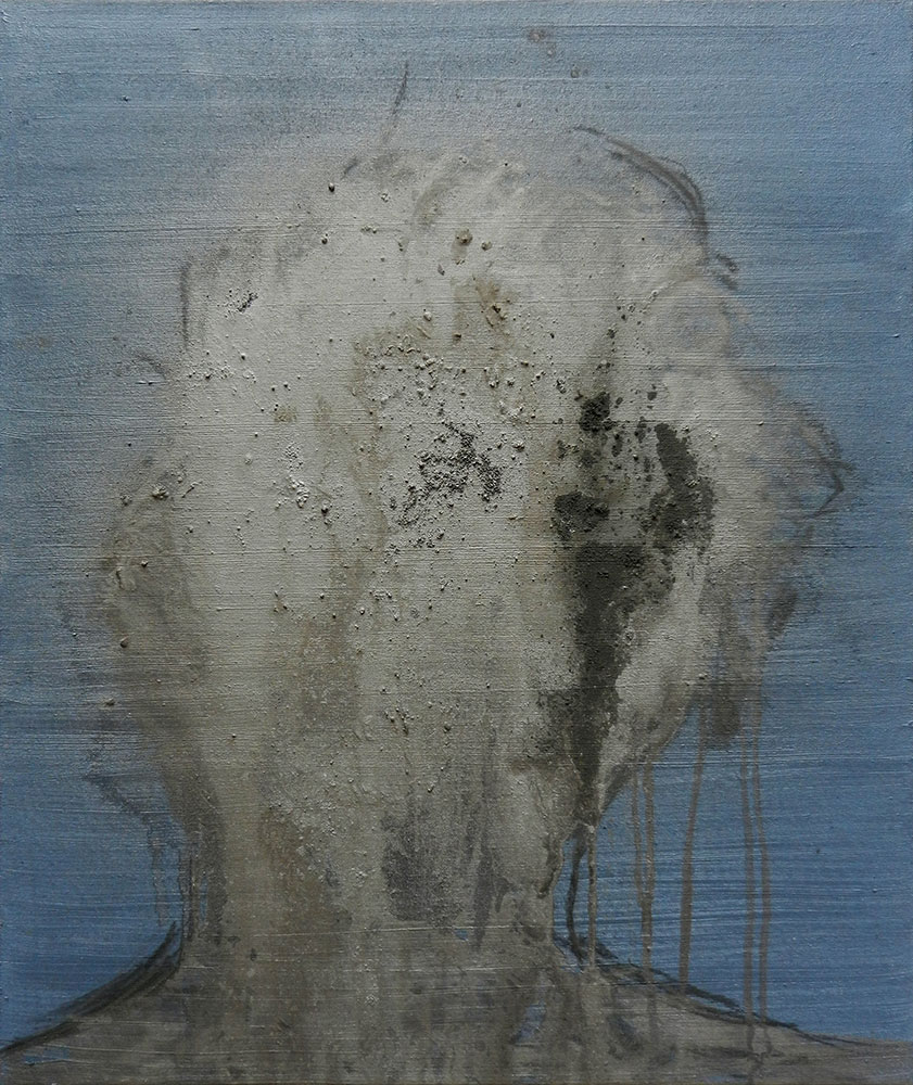 Pablo Gonzalez-Trejo, Aura, 55 x 46 cm, Técnica Mixta sobre tela, 2013