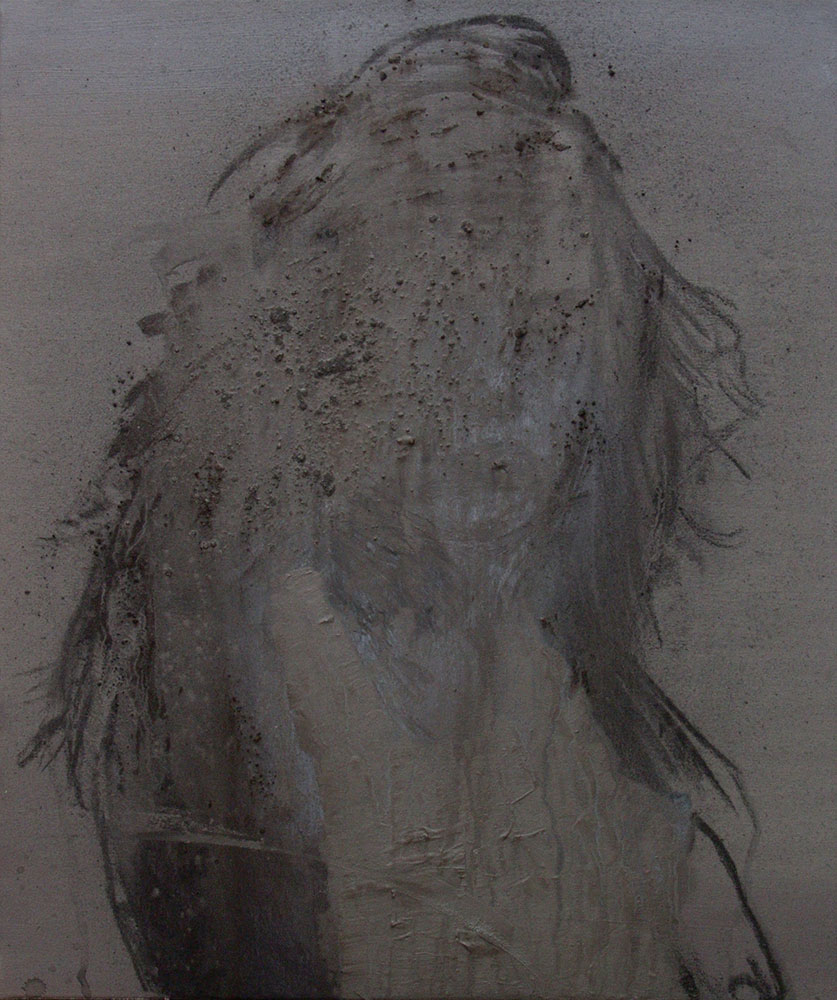 Pablo Gonzalez-Trejo, Ella, 55 x 46 cm, Técnica Mixta sobre tela, 2013