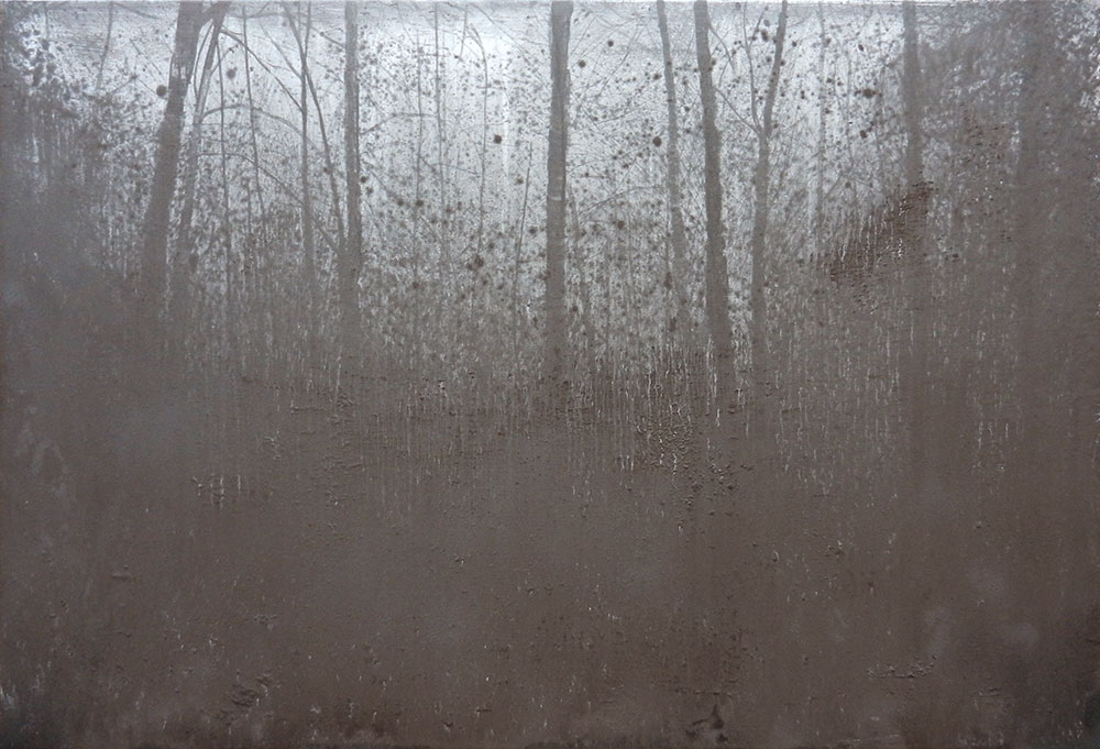 Pablo Gonzalez-Trejo, Forest, 130 x 200 cm, Grafito sobre tela, 2013