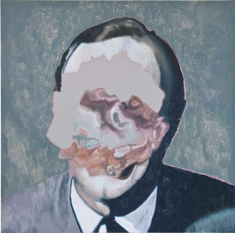 Sebastian Cabrera, The wound, Oil on Canvas, 80 x 80 cm, 2013