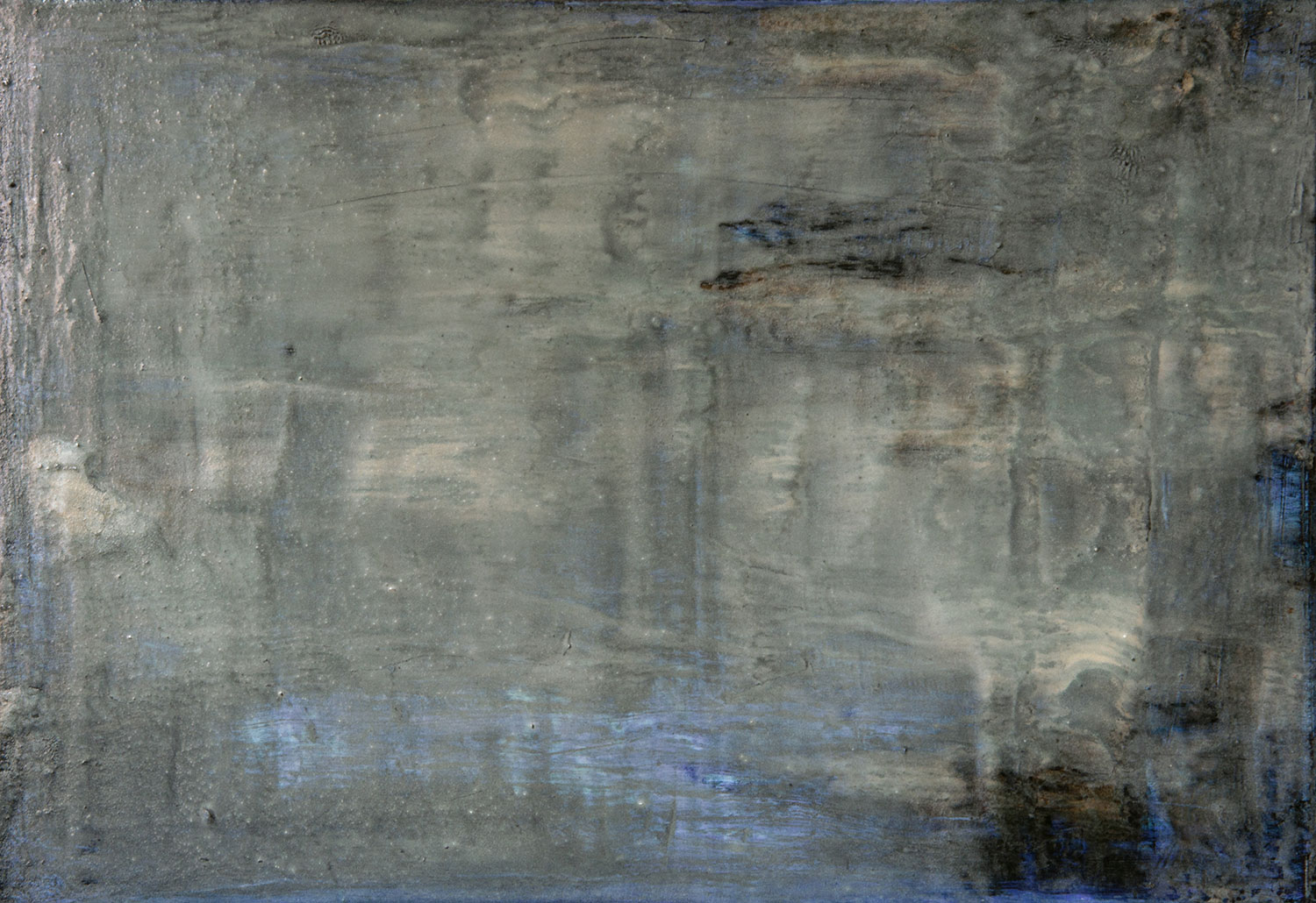 Pablo Gonzalez-Trejo, Untitled (Landscape), 38 x 55 cm, Oil and Pearls on canvas, 2016