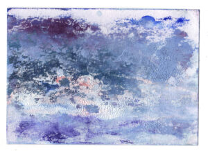 Untitled, 10.5 x 14.5 cm, Mixed media on paper, 2025