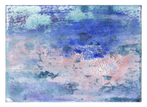 Untitled, 10.5 x 14.5 cm, Mixed media on paper, 2025