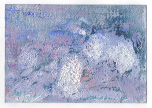 Untitled, 12.5 x 18 cm, Mixed media on paper, 2025