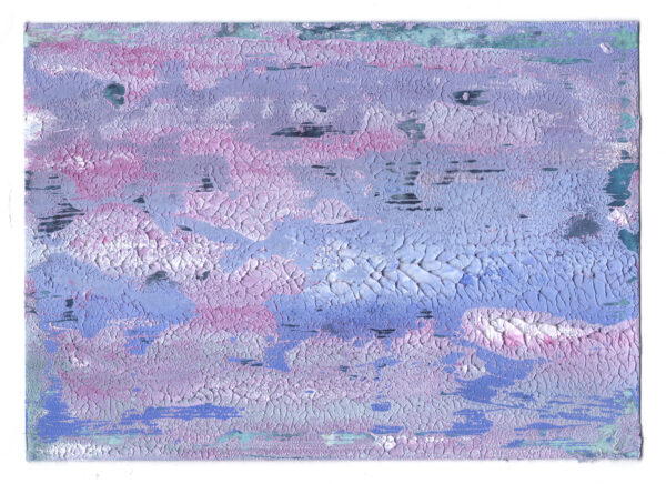 Untitled, 10.5 x 14.5 cm, Mixed media on paper, 2025