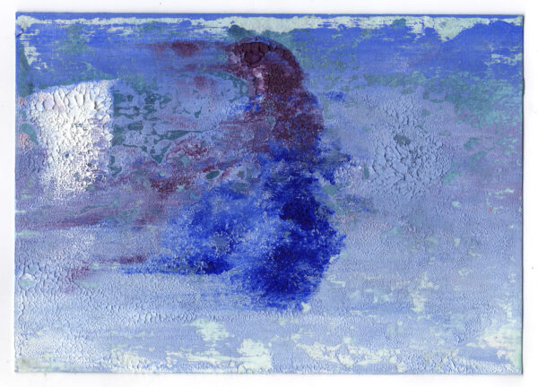 Untitled, 10.5 x 14.5 cm, Mixed media on paper, 2025