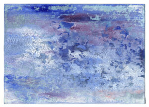 Untitled, 10.5 x 14.5 cm, Mixed media on paper, 2025
