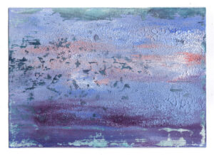 Untitled, 10.5 x 14.5 cm, Mixed media on paper, 2025