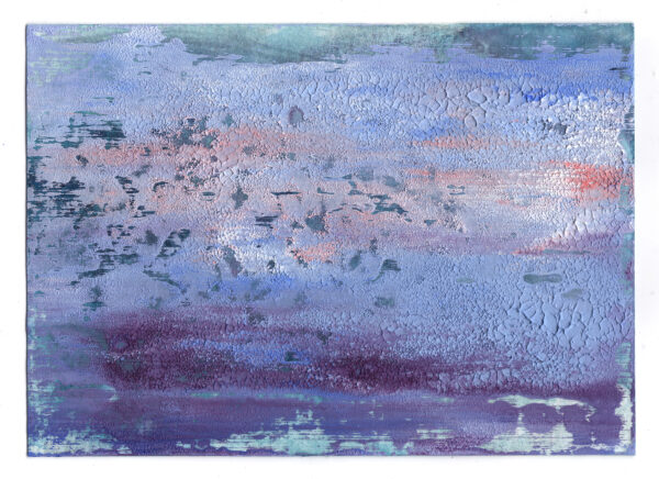 Untitled, 10.5 x 14.5 cm, Mixed media on paper, 2025