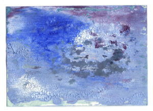 Untitled, 10.5 x 14.5 cm, Mixed media on paper, 2025