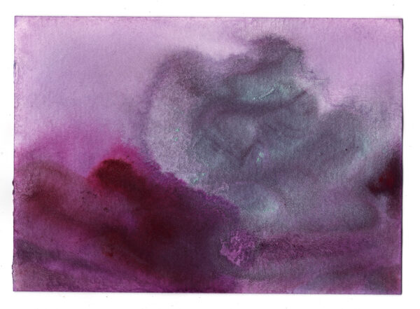 Untitled, 10.5 x 14.5 cm, Watercolor on paper, 2025