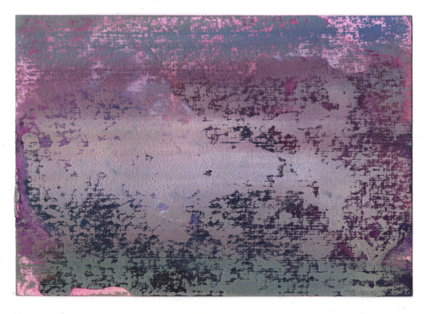 Untitled, 10.5 x 14.5 cm, Mixed media on paper, 2025