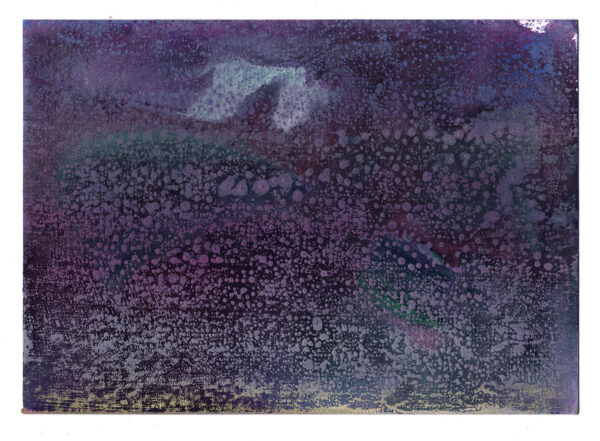 Untitled, 10.5 x 14.5 cm, Mixed media on paper, 2025