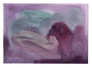 Untitled, 10.5 x 14.5 cm, Watercolor on paper, 2025