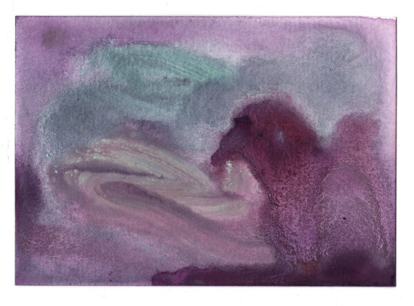 Untitled, 10.5 x 14.5 cm, Watercolor on paper, 2025