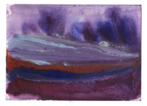 Untitled, 10.5 x 14.5 cm, Watercolor on paper, 2025