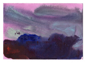 Untitled, 10.5 x 14.5 cm, Watercolor on paper, 2025
