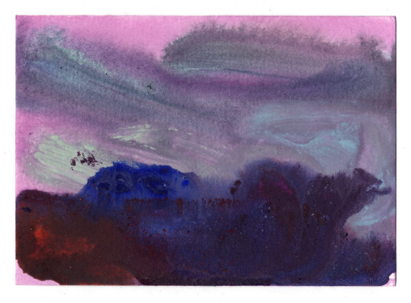 Untitled, 10.5 x 14.5 cm, Watercolor on paper, 2025