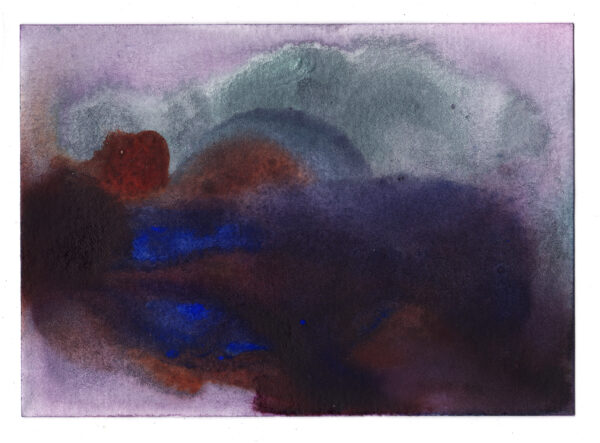 Untitled, 10.5 x 14.5 cm, Watercolor on paper, 2025