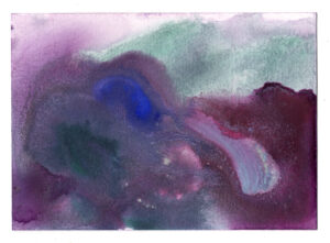 Untitled, 10.5 x 14.5 cm, Watercolor on paper, 2025