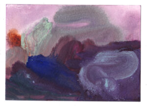 Untitled, 10.5 x 14.5 cm, Watercolor on paper, 2025